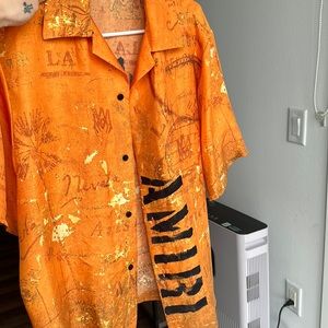 Amiri Men’s silk shirt